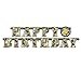 5ft Military Camo Happy Birthday Banner