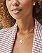 Kendra Scott Letter A Pendant Necklace for Women, Fashion Jewelry, 14k Gold-Plated Brass, Gold Metal, Letter A