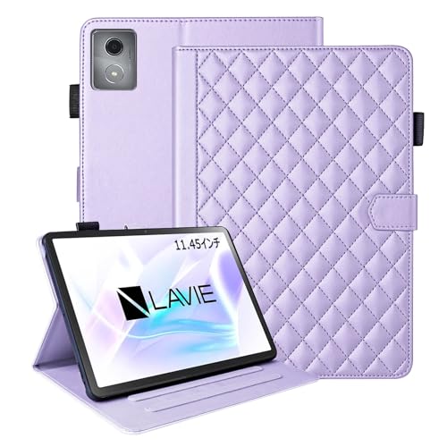 Aokil For LAVIE Tab T11 (PC-T1175JAS) 11.45�C���` �蒠�^�J�o�[ For LAVIE Tab T11 (PC-TAB11203) 11.45�C���`�p �ی�J�o�[ �y�����[ �J�[�h���[ �X�^���h�@�\ ���U�[ �`�F�b�N