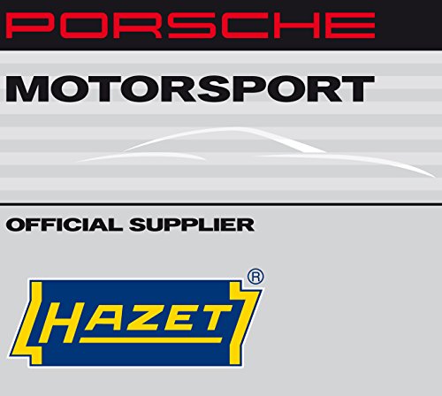 Hazet Professional Socket Spanner Set 6.3 Mm (1/4 Inch) Square/Hex (Porsche Motorsport Design, Set With Reversible Ratchet 863P 38) 856/Pd #TOP5