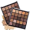 Matte-and-Shimmer-Eyeshadow-Palette-Vodisa-25-Long-Lasting-Blendable-Warm-Eye-Shadows-Glitter-Makeup-Kit-Make-Up-Brushes-Set-Nude-Smoky-Waterproof-Beauty-Cosmetics-High-Pigment-Powder-Pallet-25B Vodisa Nude Neutral Eyeshadow Palette, Matte and Shimmer Eye Shadows Long Lasting Blendable Eyeshadow with Makeup Brushes Set Warm Brown Waterproof High Pigment Powder Pallet 25B
