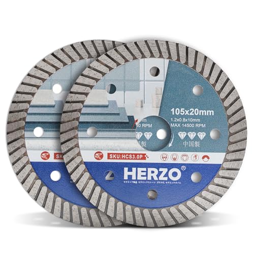 ダイヤモンドカッター　二枚セット Amazon.co.jp: HERZO 薄型ダイヤモンドカッター 105mm ダイヤモンド