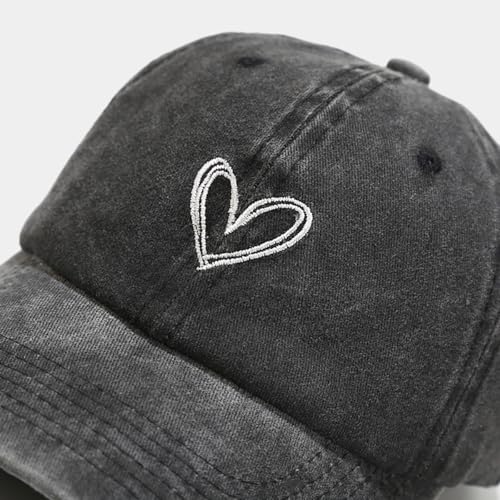 Image of XYIYI Vintage Washed Distressed Baseball Cap Adjustable Cotton Dad Hat for Women Men
