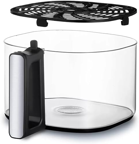 Miniatura 5 de Gourmias - Freidora de aire digital de 7 cuartos con 10 ajustes preestablecidos, cesta de acero inoxidable no tóxica, diseño de ahorro de espacio,