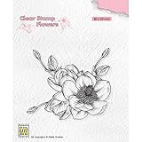  Clear Stamp - Magnolia flower