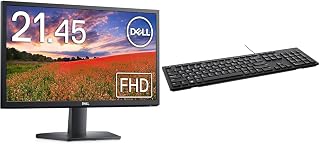 Dell SE2222H 22" (55.88 cm) FHD Monitor 1920 X 1080 Pixels @60Hz, VA Panel, 5-Year Warranty, Brightn