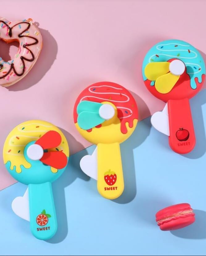 Buy Safaira Toys Handheld Fan Pack of 2 Kids Portable Hand Press