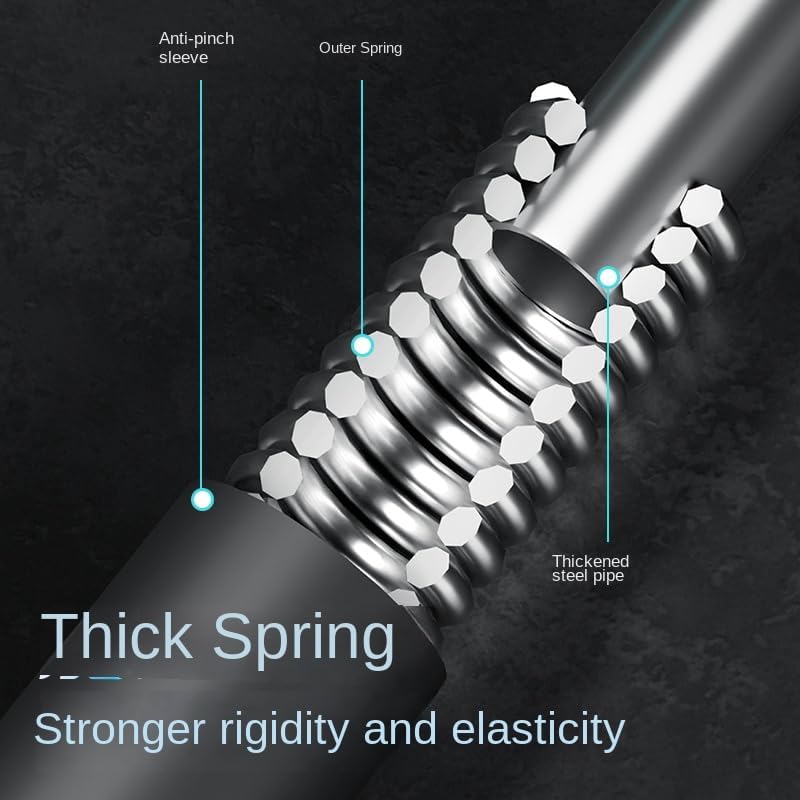 Twister Arm Trainer, Adjustable Power Twister Bar, Chest Workout Equipment for Men, Portable Upper Body Workout Machine, Detachable Spring Resistance Home Fitness Equipment