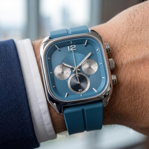 Image of GOLDENIZE FASHION Watch for Man, Analog Watch for Man, Black Ceramic Watch for Men with Arabic Numeral Dial, Low Weight Quartz Wrist Watch Men's & Boy's Wrist Watch