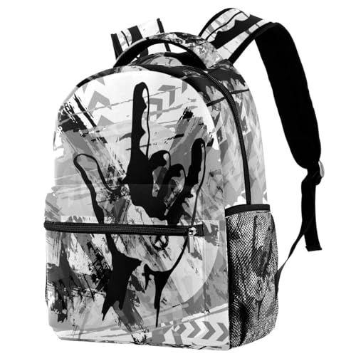 Sac à dos d'école multicolore pour adolescents et filles 40cm