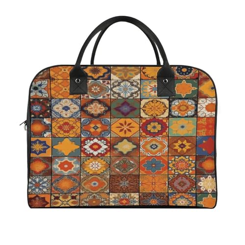 Maletín geométrico ligero para portátil unisex miniatura 3