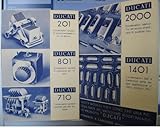  Ducati. Costruzioni radioelettriche di precisione. Società scientifica Radio brevetti Ducati, Bologna...