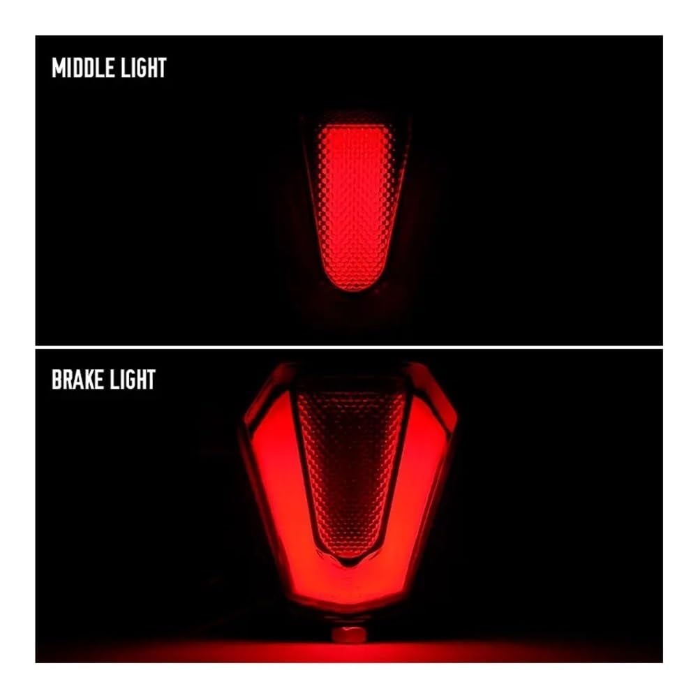 Fanale Posteriore A LED per Moto Luce di Stop 12V per GSXR1000 2017-2023 Stop Luci Freno
