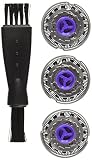 Lot of 3pcs Shaver Head Replacement for HQ55 HQ56 HQ4+HQ3 HQ30 HQ85 HS198 PQ205£¬ Compatible with HQ