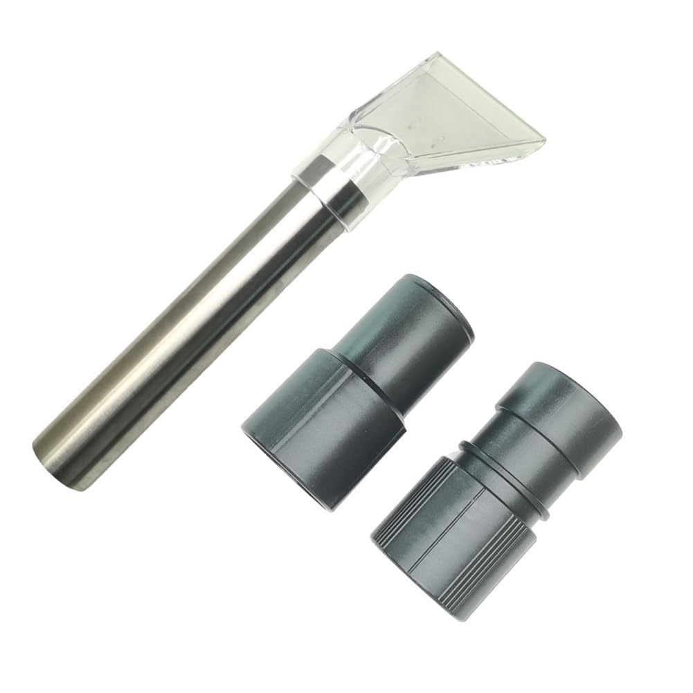 Vjsujehgy Carpet Vac Extractor Attachment 38mm Transparent Nozzle Tool for Vacuum Cleaning Upholstery Car Detailing Carpet Cleaner