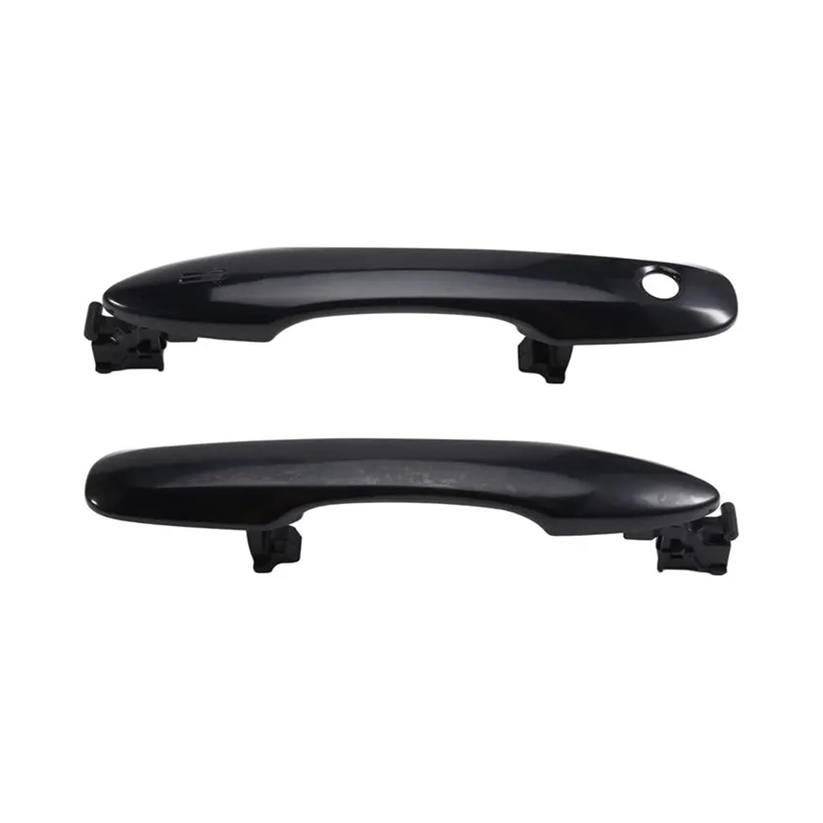 Punxdda Car Exterior Door Handle for Toyota for Prius for Yaris for Avalon for Camry for Corolla Front Door Exterior Outside Handle(Glossy Black)