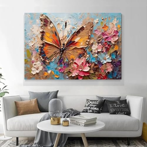 Décoration murale maison peintures sur toile abstraites 80x120 - 3