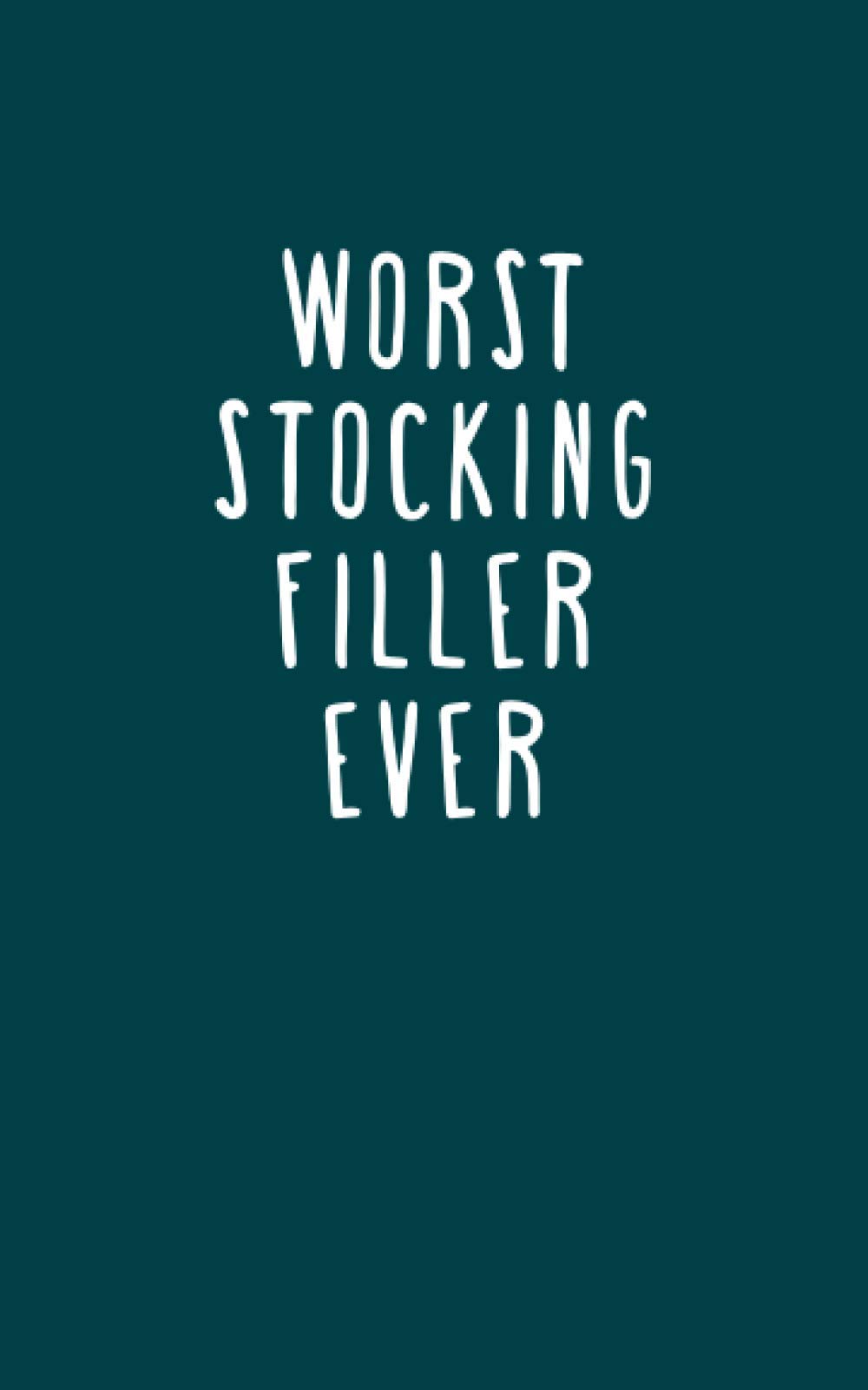 Worst Stocking Filler Ever: Novelty Ruled Notebook