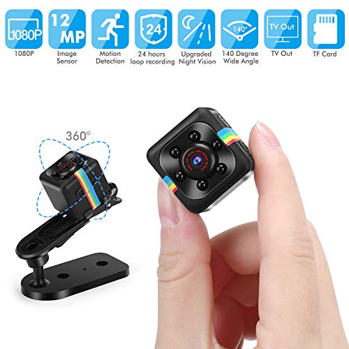 Mini Spy Camera 1080P Hidden Camera | Portable Small HD Nanny Cam