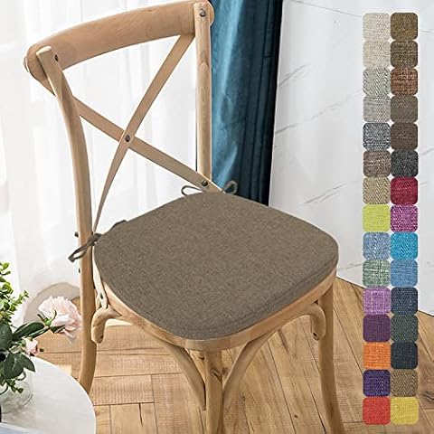 WTHYGB Non-Slip Chair Seat Pads Set Cover