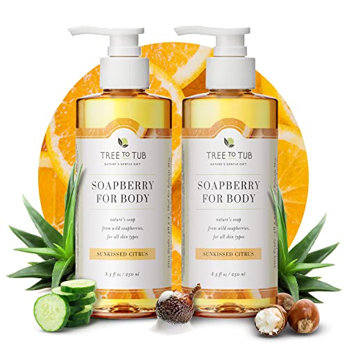 Sensitive Skin Body Wash by Tree to Tub pH 5.5 Balanced. Sensitive