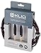 KLIQ Custom Series Guitar Instrument Cable, 10 Ft, Premium Low Noise 1/4