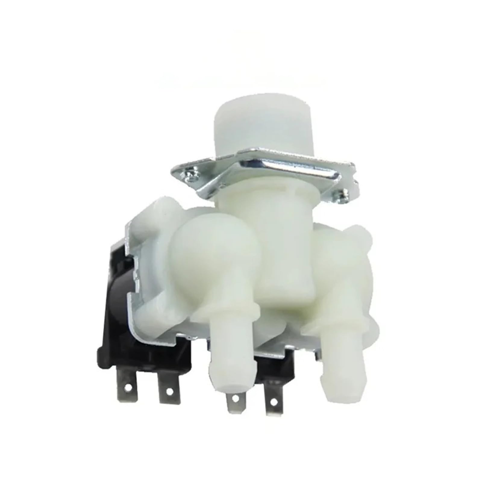 Compatible Con LG, Compatible Con Midea, FPS-180A Lavadora Válvula De Entrada De Agua Solenoide De 1 Entrada Y 2 Salidas Cabezal De Boquilla Doble, Válvula De Entrada De Agua For Lavadora