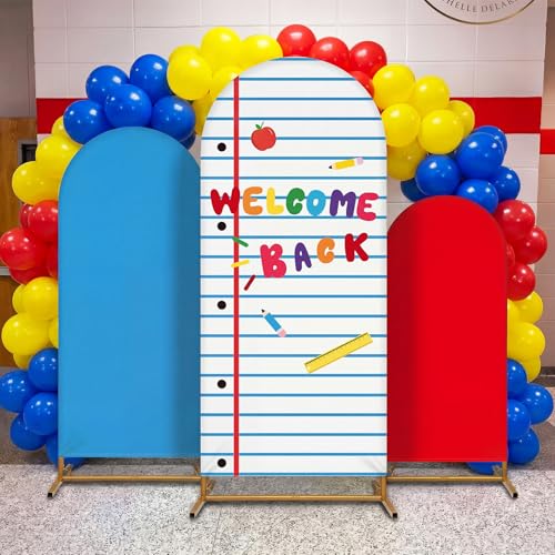 VitalCozy 3 Pcs Back to School Party Decoration Preschool (4ft, 5ft, 6ft) by VitalCozy - Used condition - Image 5