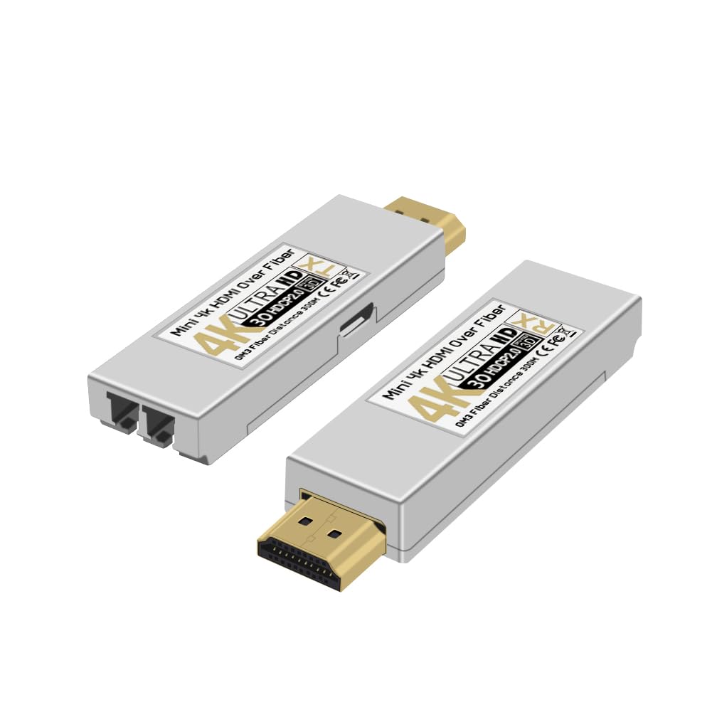 4K@30Hz HDMI Fiber with OM3 Cable Transmission Converter