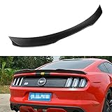 OCPTY Exterior Accessories Rear Trunk Spoiler Wing ABS compatible with 2015-2020 for Ford Mustang