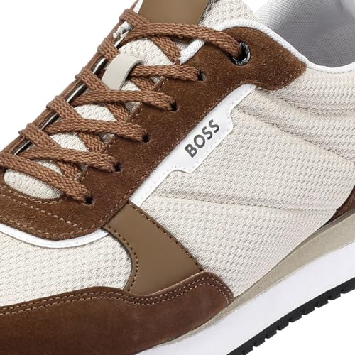 Image of BOSS Men's Kai Retro Low Profile Sneakers
