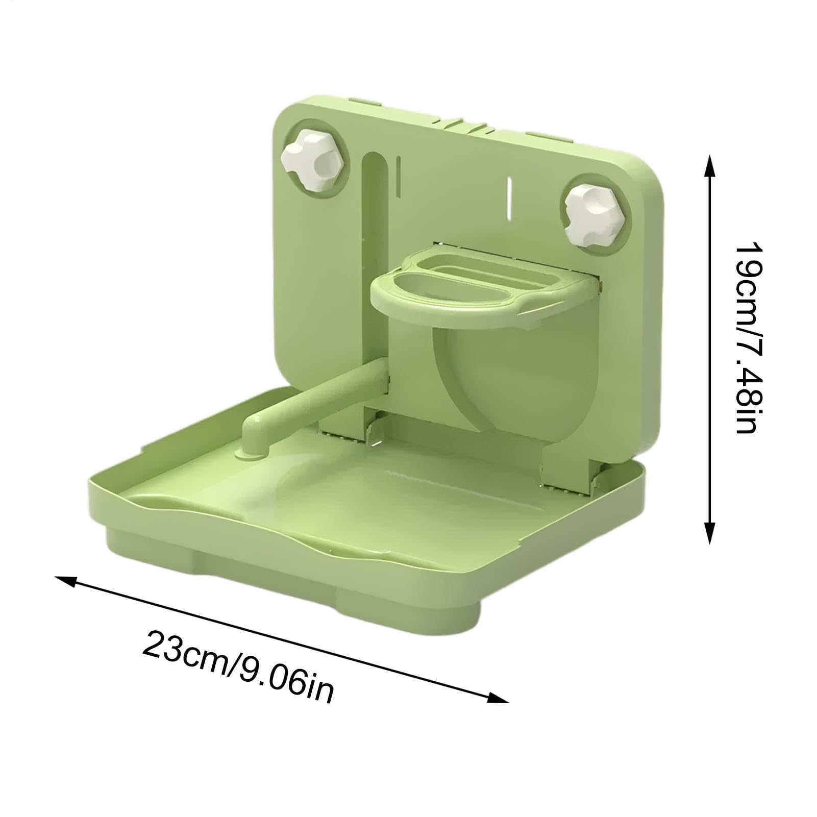 Perchoir pliable pour oiseaux avec ventouse
