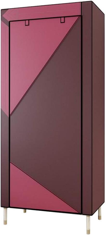 Cloth Wardrobe Clothes Closet, Portable Closet Wardrobe Storage Closet Standing Closet Fabric Cabinet Portable Wardrobe,A_85*50 * 190CM