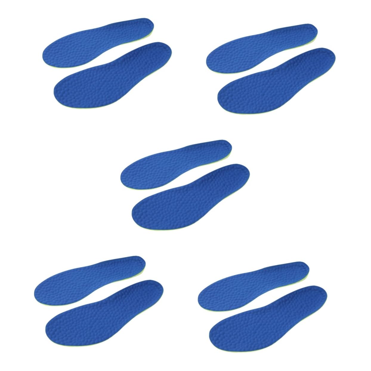 Healeved 5paare Atmungsaktive Sporteinlegesohlen Mit Massageeffekt Tpu Foaming Einlegesohlen Für Schweißabsorption Und Dämpfung Passend Für Sneakers