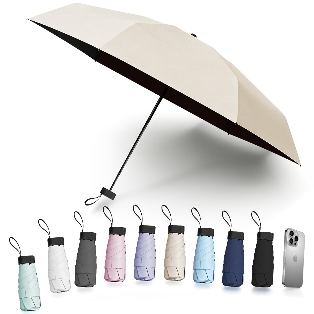 【2026新登場 JIS認証 UVカット】日傘 軽量 UVカット紫外線遮断 遮熱 UPF50+ 折り畳み傘 暑さ対策 熱中症対策 日焼け防止 コンパクト 耐風撥水 晴雨兼用 携帯便利 レディース メンズ 晴雨兼用 収納ポーチ付き 携帯便利 母の日 父の日 ギフト