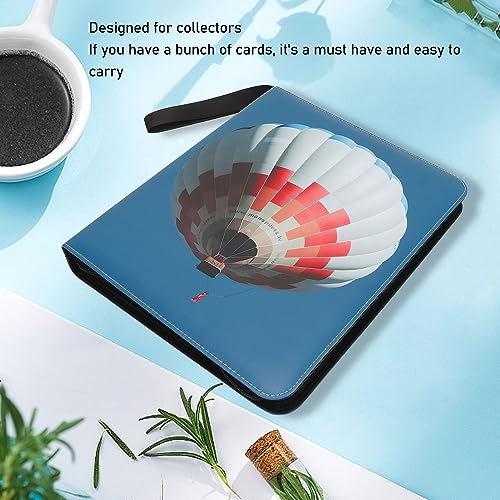 Pasta de Cartões Colecionáveis, Pasta de Coleção de Cartões de Bolso Com Capa de PU Com 9 Bolsos, Co