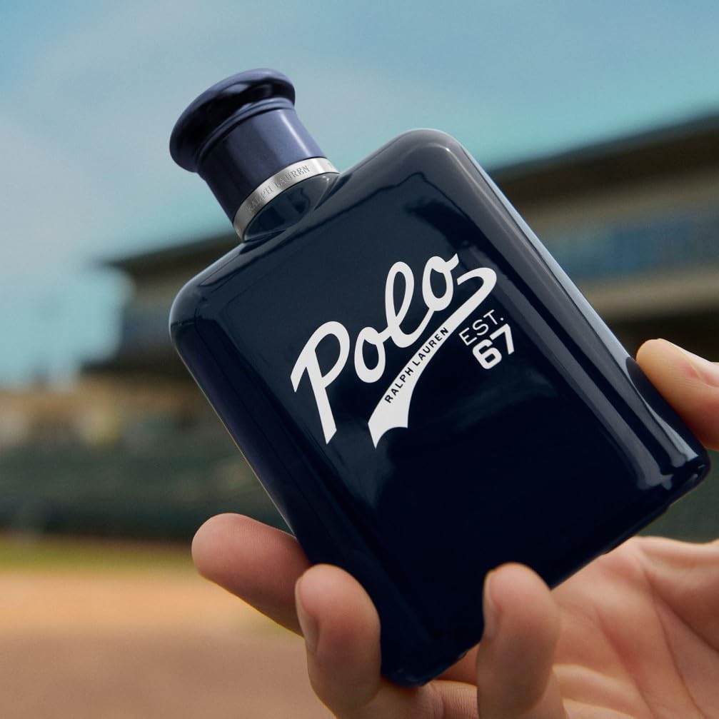 Ralph Lauren Polo 67 Eau de Toilette Uomo, Profumo Uomo Legnoso e Agrumato, Note di Bergamotto, Ananas Succoso, Vetiver e Patchouli, A Lunga Durata, Profumo di Lusso da Uomo