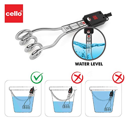 Cello Insta Immersion Heater, ISI Certified, 1000 W - Image 4