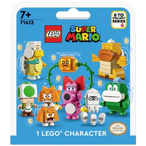 LEGO Super Mario 71413 Character Surprise Pack – Series 6, Collectible Figures, Combine Starter Pack and Expansion Set (1 Unit Selected at Random)