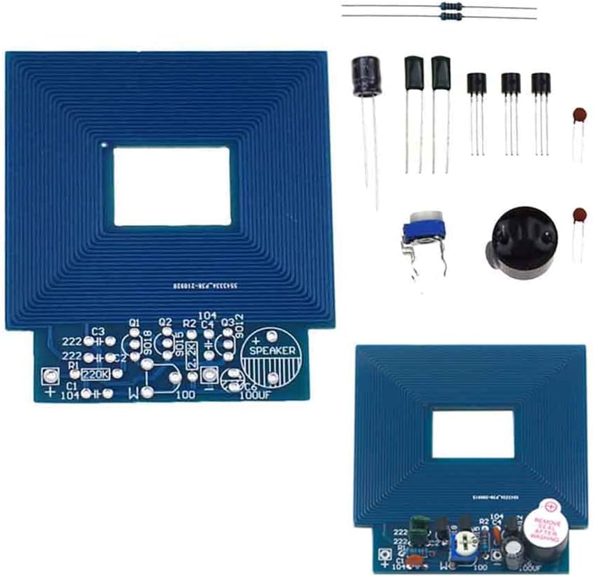 Reland SunMetal Detector Module DIY Electronic Kit DC 3-5V Non-Contact Sensor Module Set Soldering Practice Kit (DIY Kit)