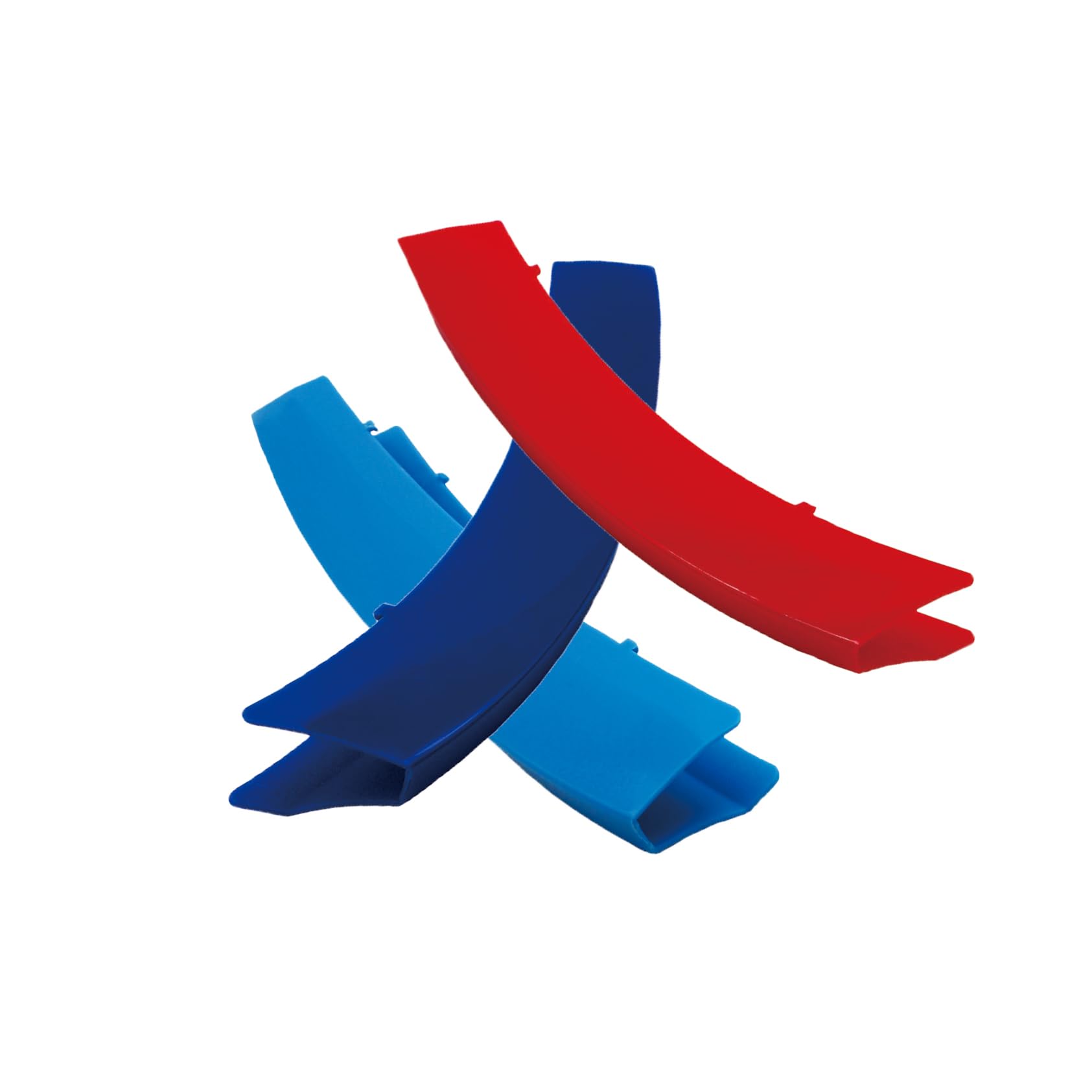 Three Colored Stripe Grille Insert Trims Compatible with BMW 2007-2013 E70 X5 and 2008-2012 E71 X6 Center Kidney Grill