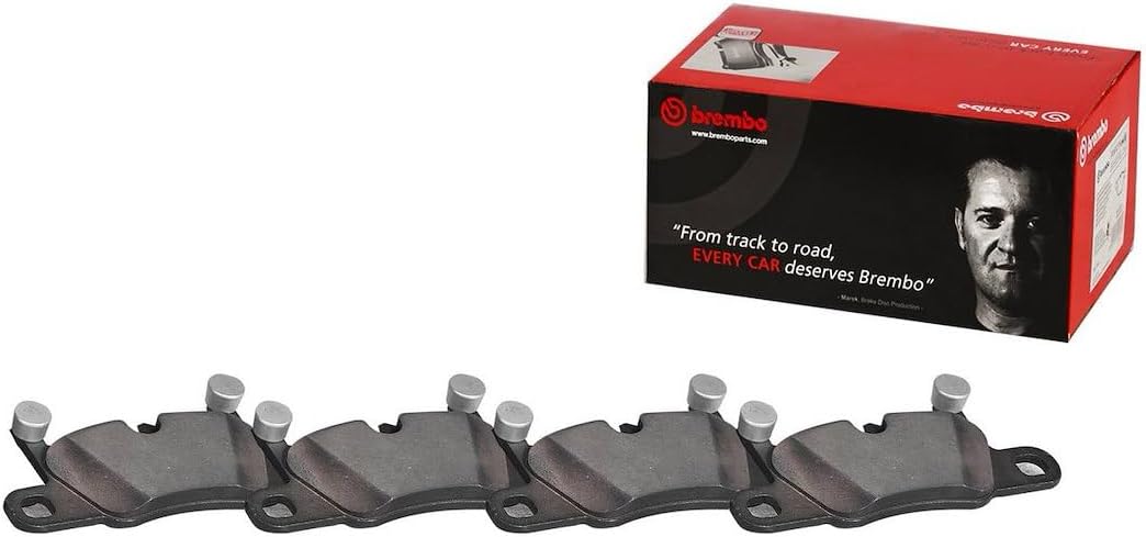 Brembo P65027N Premium Ceramic Rear Disc Brake Pad Set PORSCHE/VW OE# 7P0698451