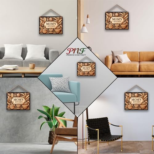 Image of pnf Poster And Frames Quotes Printed Wooden Wall Door Sign Hangings | Home Decoration Item | For Living Room, Kitchen Door | Best Gifting Option 1221