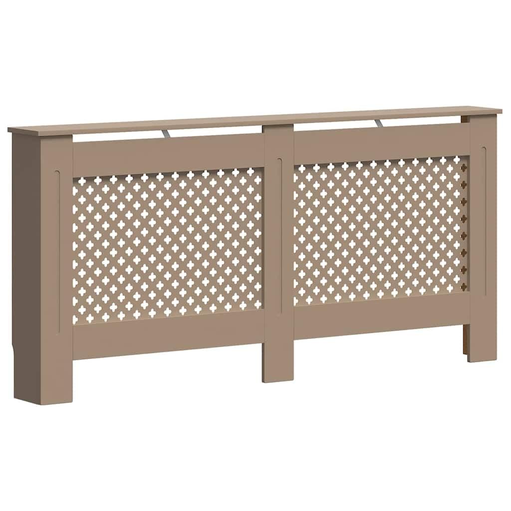 Okładzina grzejnika MDF z listwami 172 x 19 x 81,5 cm, akcesoria grzewcze do salonu i łazienki, energooszczędne, uniwersalnie kompatybilne, wytrzymałe, kompaktowe, stylowe