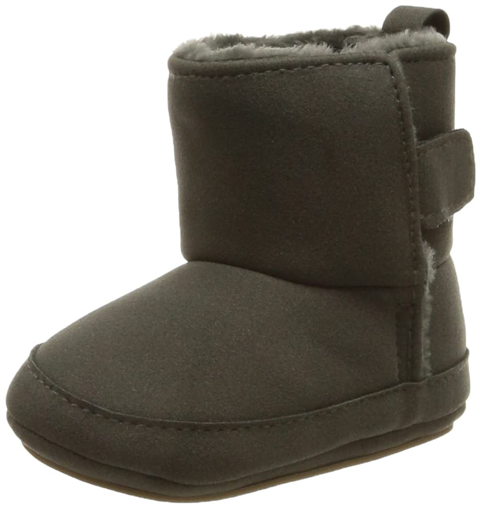 Sterntaler baby booties, Baby Boys’ Boots, Grey (Eisengrau 5301711), 5.5 (22 EU)