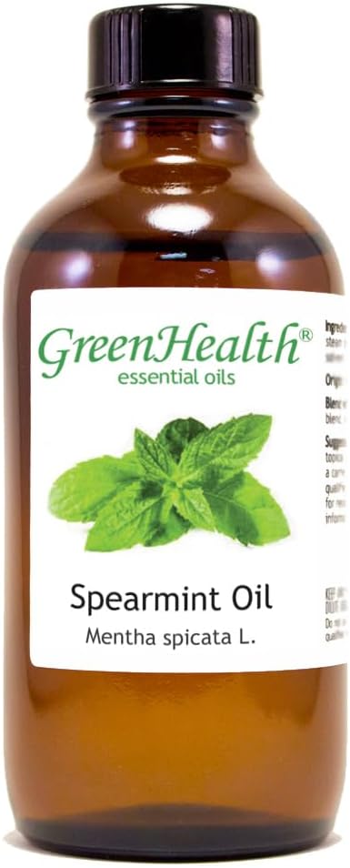 GreenHealth Wintergreen Essential Oil – 100% Pure & Natural – 4 fl oz (118 ml) – Steam Distilled – Undiluted Essential Oil – Amber Glass Bottle with Child-Resistant Cap – for Diffusers & DIY Use