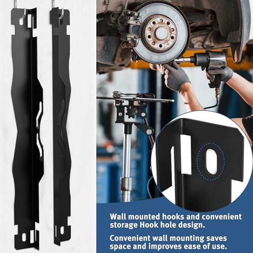 Image of chuangzhi Heavy Duty Wheel Alignment Tool Plates with 2 Tape Measures - Upgraded Stainless Steel Toe Alignment Kit with Anti-Slip Slots & Hanging Holes for Cars, Trucks, SUVs