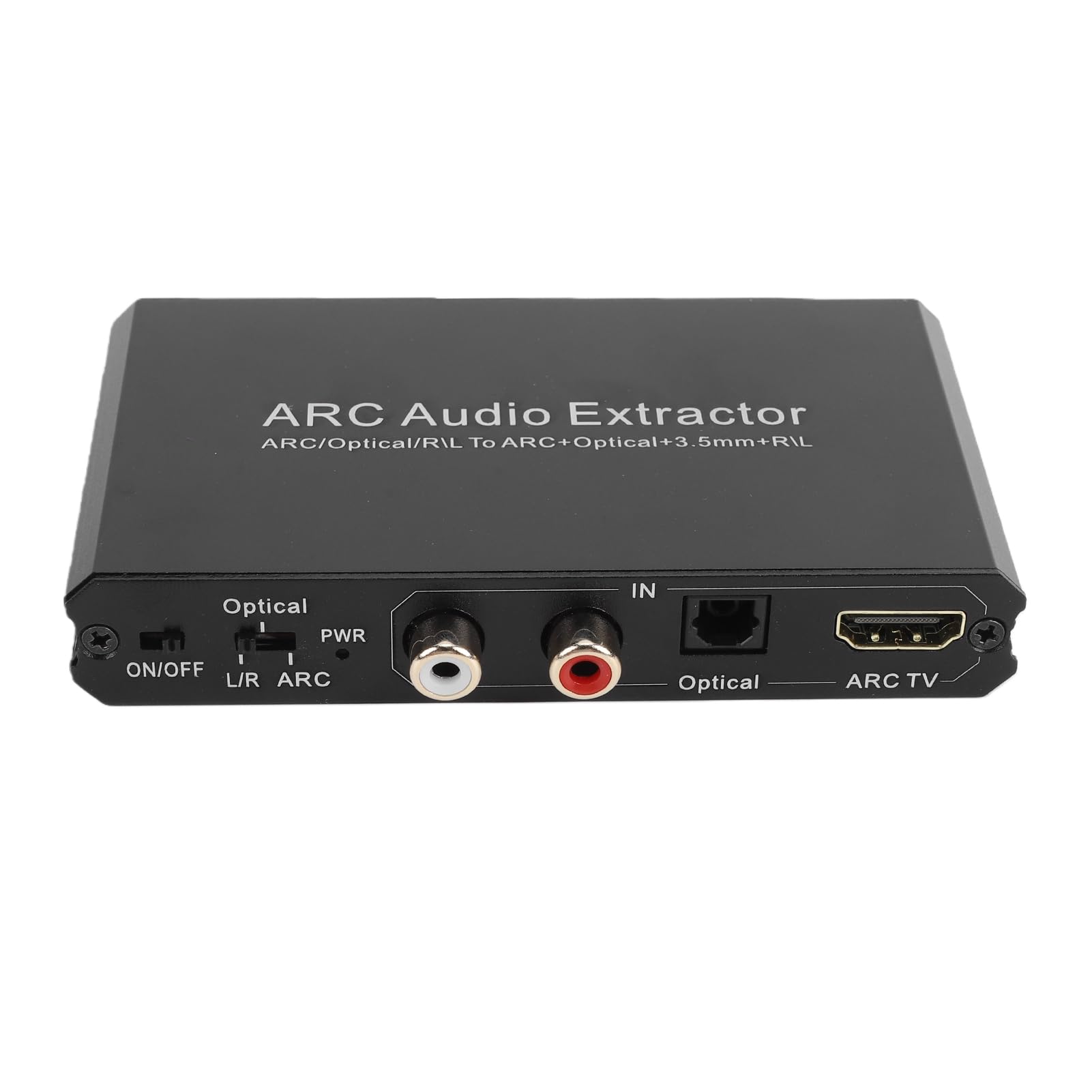 Generic ARC Sound Extractor Convertitore Digitale-analogico DAC Ad Alta Definizione da 24 Bit 192 KHz per Sistemi Home Theatre