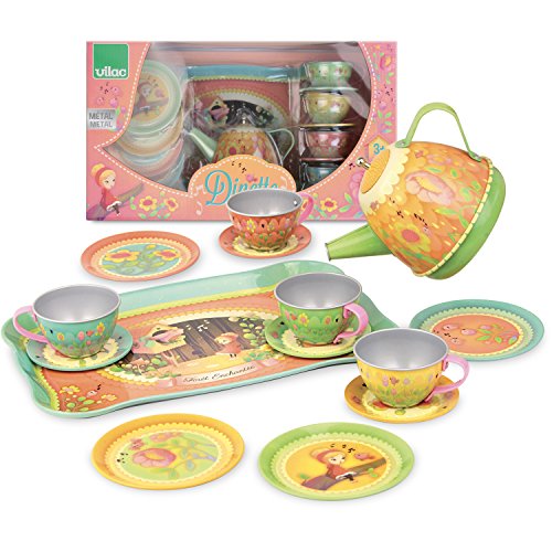 Service à thé musical Vilac dinette jouet imitation fille garçon 3 ans