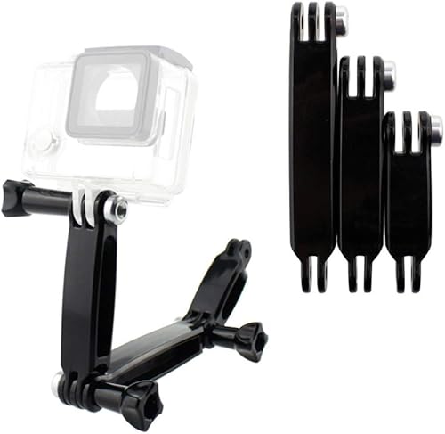 Miniatura 5 de Brazo de extensión para GoPro, extensor de montaje de brazo pivotante 3 en 1, monopie ajustable, agarre de mano compatible con todas las cámaras